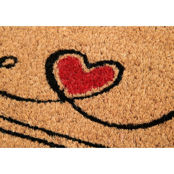 Iš kokoso pluošto grindų kilimėlis 40x70 cm Kitty Home – Hanse Home-image-2