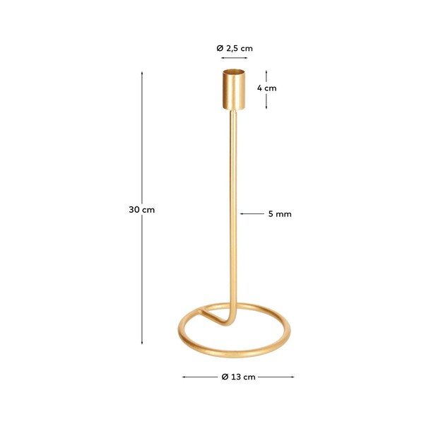 Iš metalo žvakidė Babirye – Kave Home-image-4