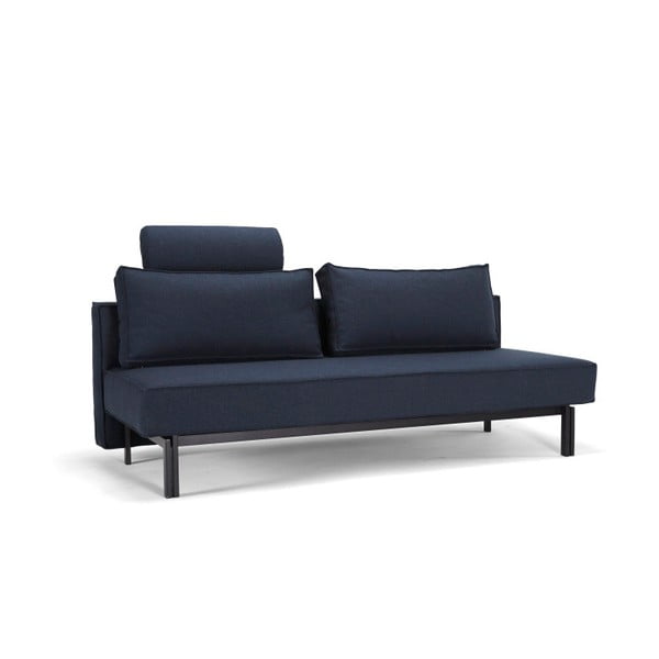 Tamsiai mėlyna sofa-lova Innovation Sly Sofa Bed Mixed Dance Blue