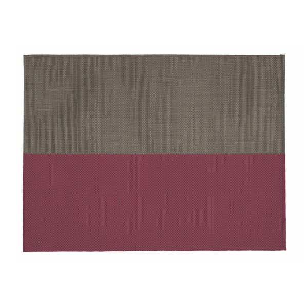Smėlio ir rožinės spalvos "Tiseco Home Studio Stripe" kilimėlis, 33 x 45 cm