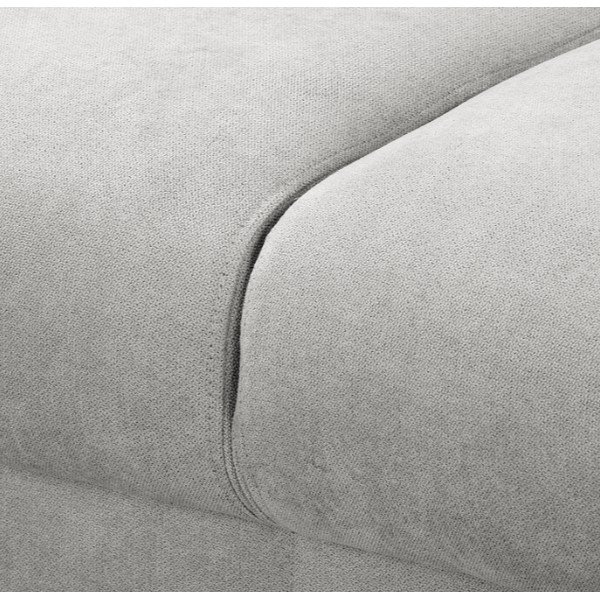 Šviesiai pilka sofa 193 cm Beata - Ropez-image-1