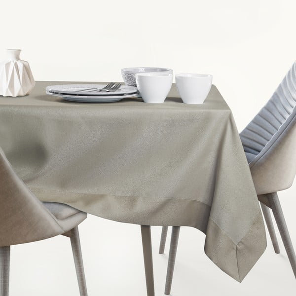 "AmeliaHome Empire Cappuccino" pilkai ruda staltiesė, 140 x 260 cm-image-3