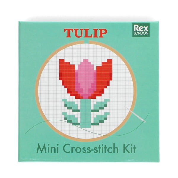 Kūrybinis žaislas Cross-stitch Kit Tulip – Rex London