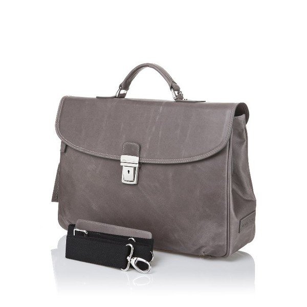 Vyriška rankinė Ferruccio Laconi 003 Grey-image-2