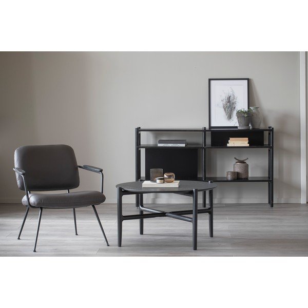 Juodas konsolinis stalas Rowico Holton-image-1
