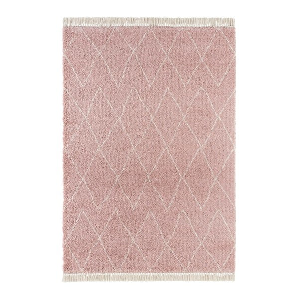 Rožinis kilimas Mint Rugs Nefrite, 200 x 290 cm