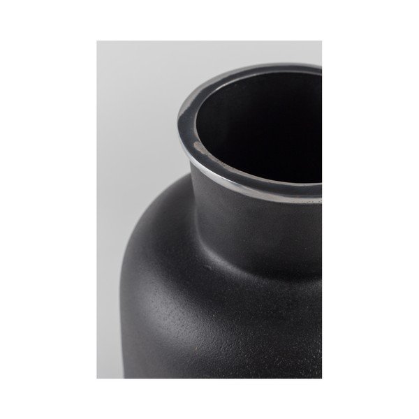 Juoda aliuminio vaza zuiver Farma, aukštis 29 cm-image-3