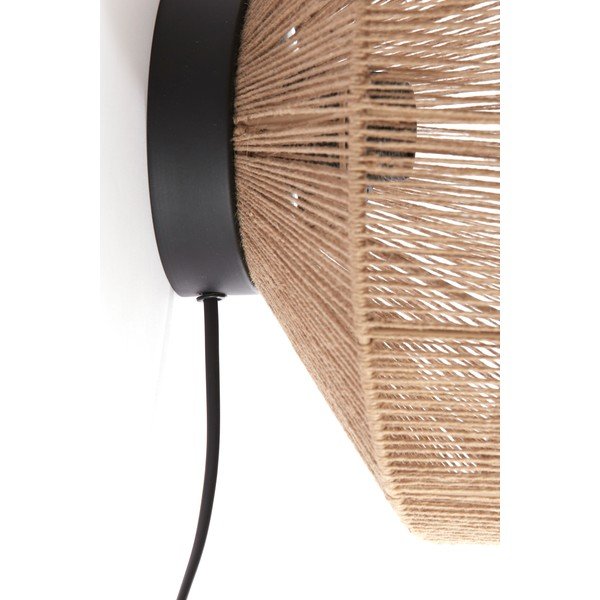 Sieninė lempa natūralios spalvos ø 31 cm Lyra – Light & Living-image-1