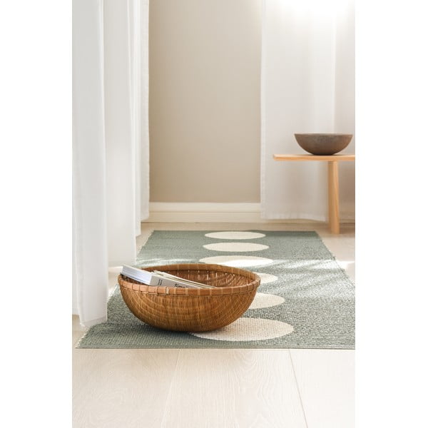 Žalios spalvos lauko kilimas 70x150 cm Vera Army – Pappelina-image-3