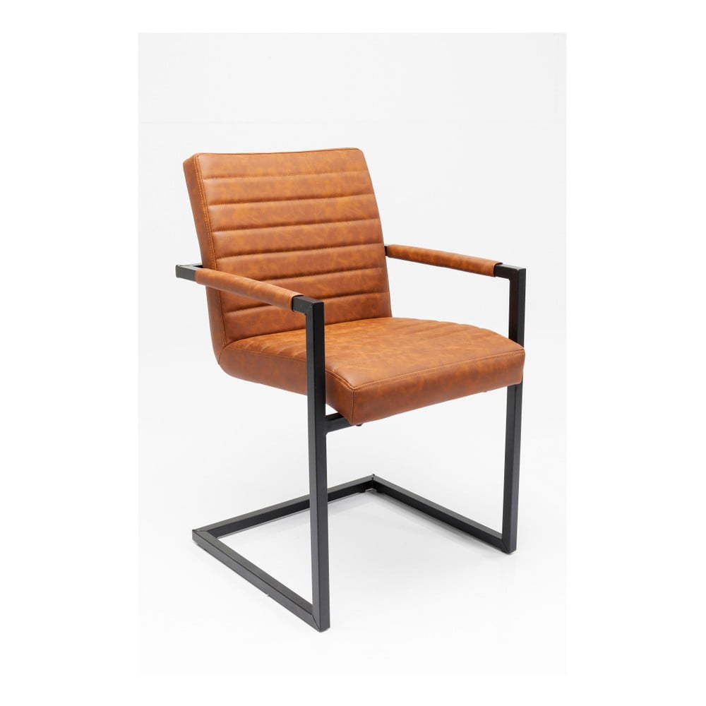 2 rudų kėdžių rinkinys "Kare Design Barone