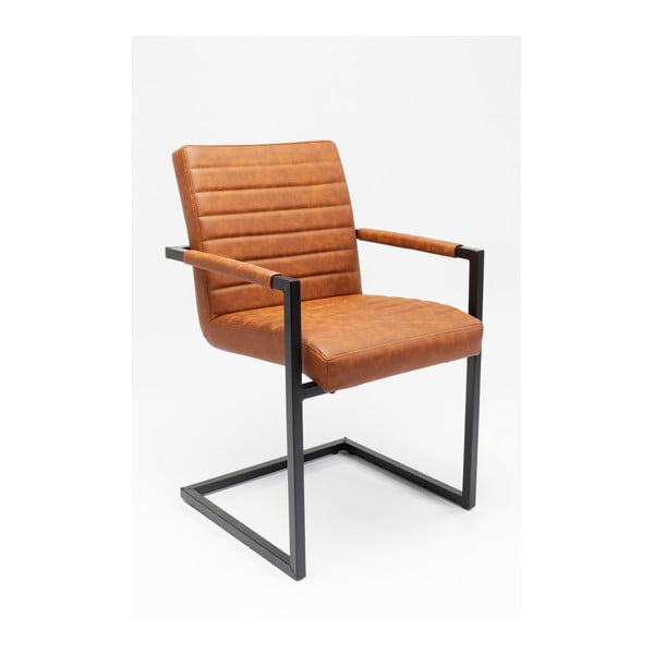 2 rudų kėdžių rinkinys "Kare Design Barone