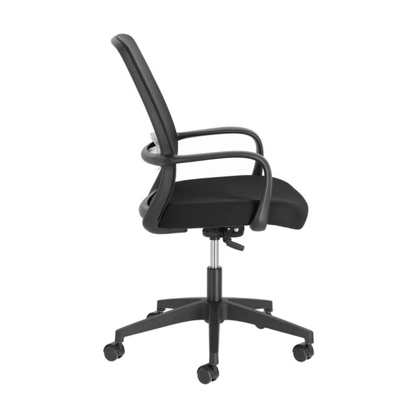 Juodos spalvos biuro kėdė Melva – Kave Home-image-4