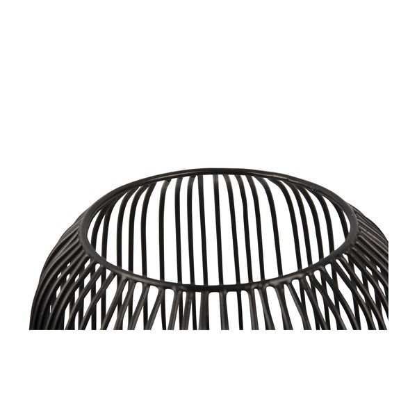 Juodas stalinis žibintas PT LIVING Lantern, aukštis 21 cm-image-2