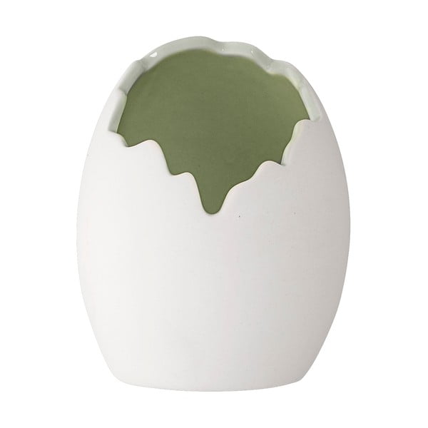 Porcelianinis kiaušinio formos vazonas Bloomingville Nila, ⌀ 8,5 cm