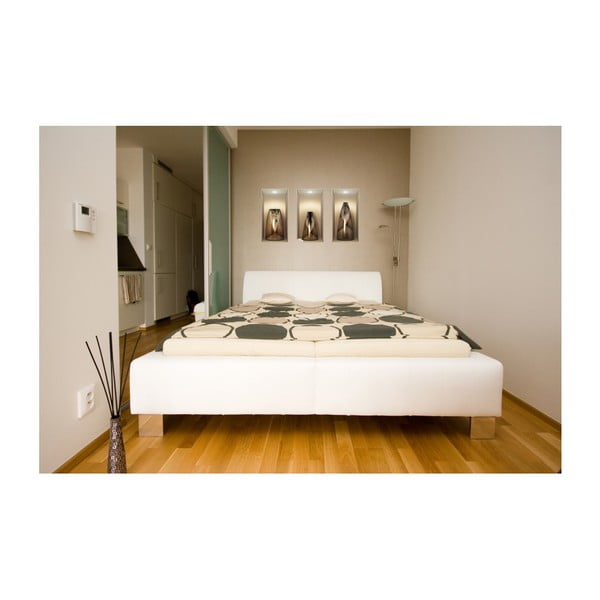 3 lipdukų rinkinys su 3D efektu Ambiance Wooden Vases-image-3