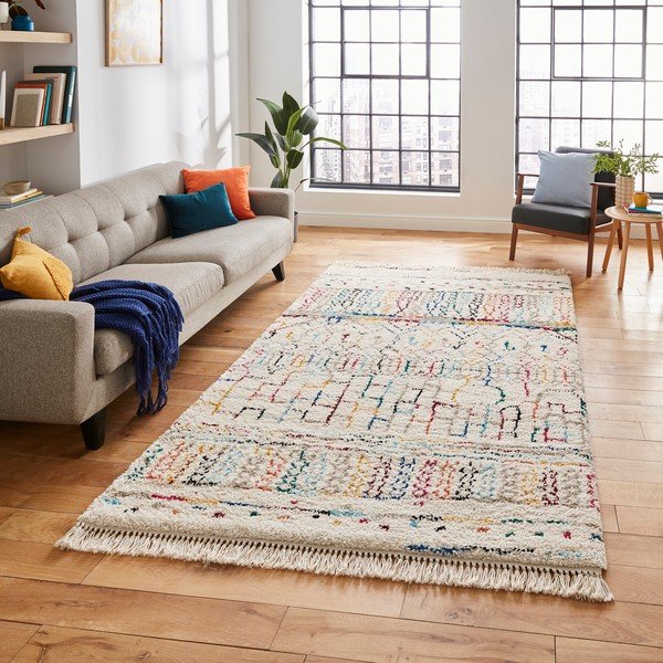 Smėlio spalvos kilimas 290x200 cm Boho - Think Rugs-image-1
