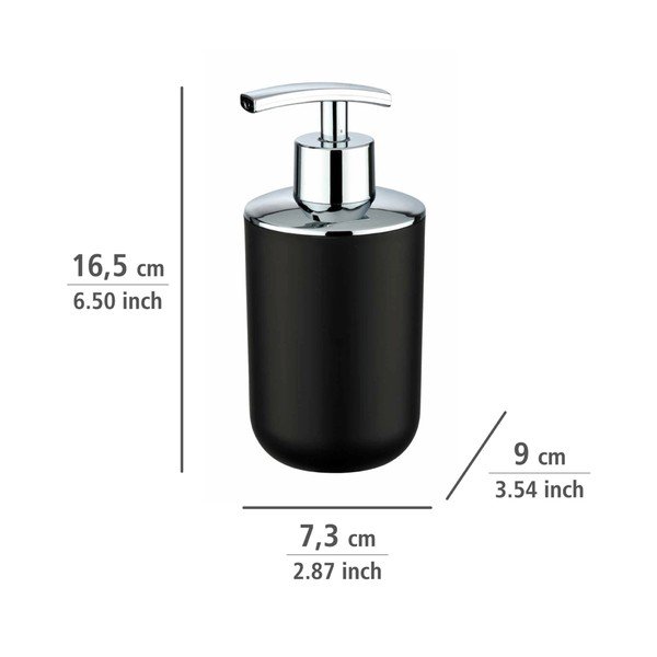 Juodas muilo dozatorius Wenko Brasil-image-3