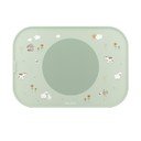 Iš plastiko/iš silikono vaikiškas padėkliukas 28x40 cm Little Farm by Little Dutch – Mepal