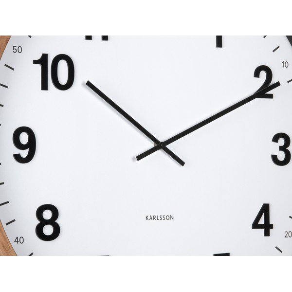 Sieninis laikrodis ø 60 cm Esencia Classic XL – Karlsson-image-1