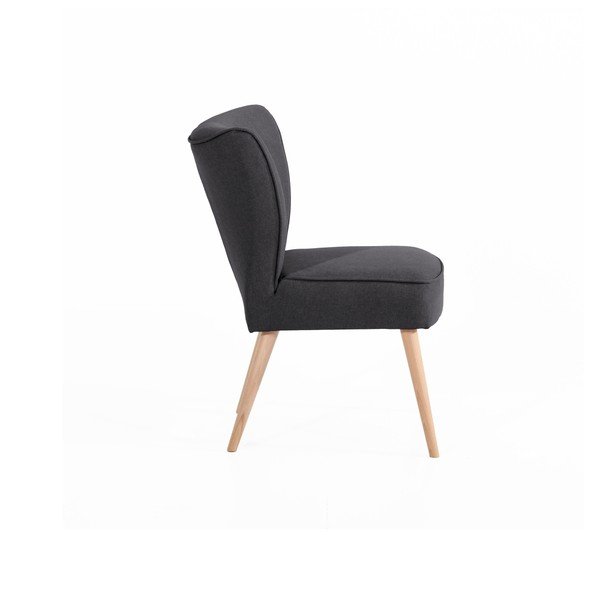 Antracito spalvos fotelis "Max Winzer Beni-image-1