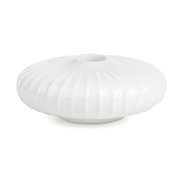 Balta porcelianinė žvakidė Kähler Design Hammershoi, ⌀ 11,5 cm