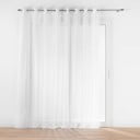 Baltos spalvos iš šydo permatoma užuolaida 300x240 cm Lissea – douceur d'intérieur