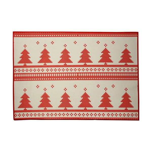 Kalėdinis kilimėlis Kalėdinis mezgimas, 35 x 50 cm