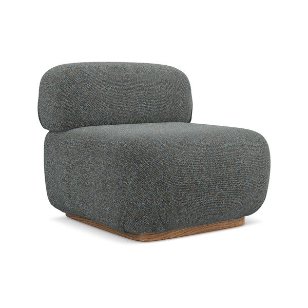 Pilkos spalvos modulinė sofos dalis Ailani – Makamii-image-1