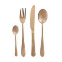 16 dalių aukso spalvos stalo įrankių rinkinys Brandani