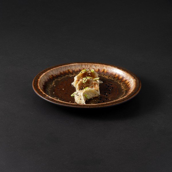 Rudos spalvos iš akmens masės lėkštė ø 26 cm Poterie – Casafina-image-3