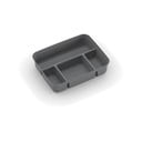 Iš plastiko daiktadėžės pertvara pilkos spalvos 31,5x24x7,5 cm K Latch Box – KIS