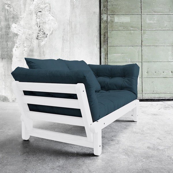 Sofa lova "Karup Beat White/Deep Blue-image-1