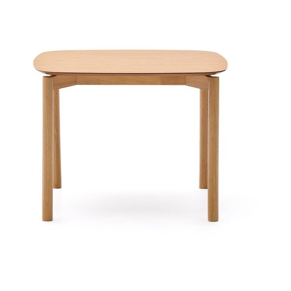 Valgomojo stalas iš uosio 100x100 cm Indara – Kave Home-image-4