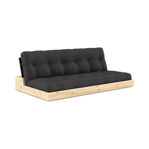 Sulankstoma sofa tamsiai pilkos spalvos 196 cm Base – Karup Design