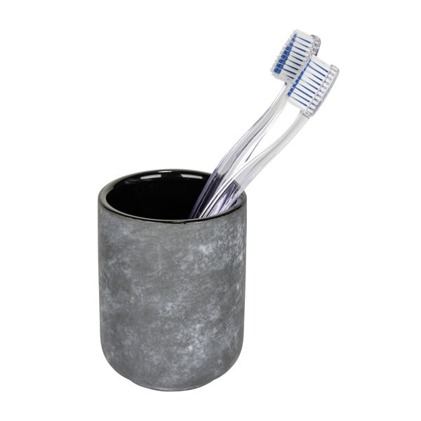 Pilkos spalvos iš keramikos dantų šepetėlio indas Sacile – Wenko-image-1