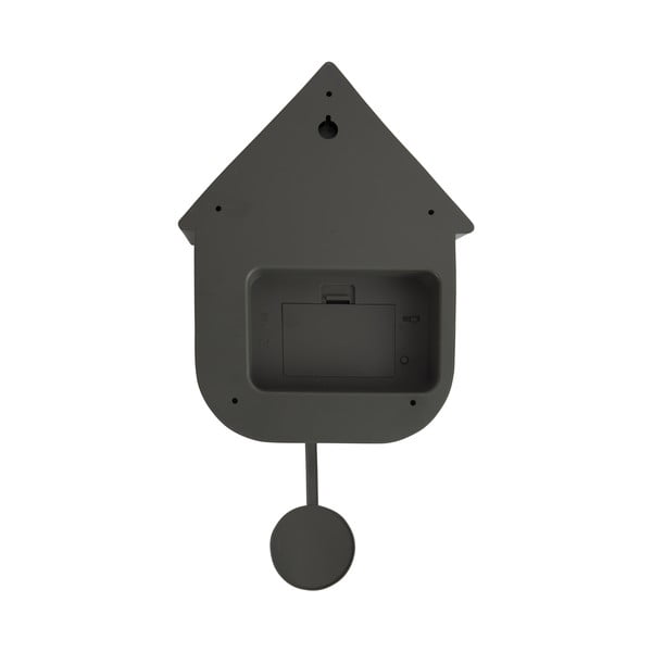 Žalios spalvos sieninis laikrodis Karlsson Modern Cuckoo, 21,5 x 41,5 cm-image-3