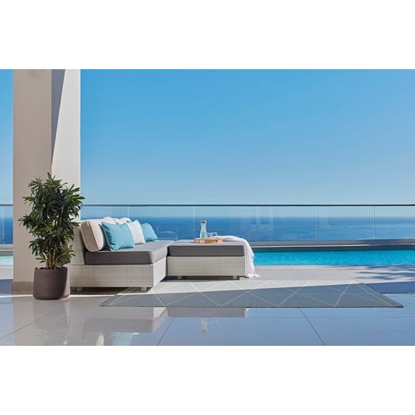 Šviesiai žalios spalvos lauko kilimas 70x240 cm Max Sage – Pappelina-image-3