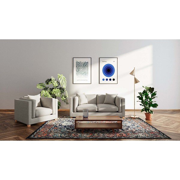 Sofa smėlio spalvos 195 cm Pomo – Ame Yens-image-1