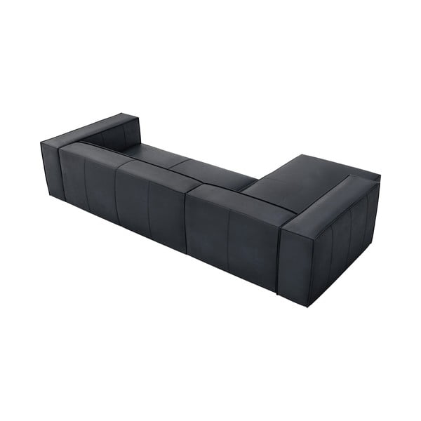 Iš odos kampinė sofa tamsiai mėlynos spalvos (su kairiuoju kampu) Madame – Windsor & Co Sofas-image-3
