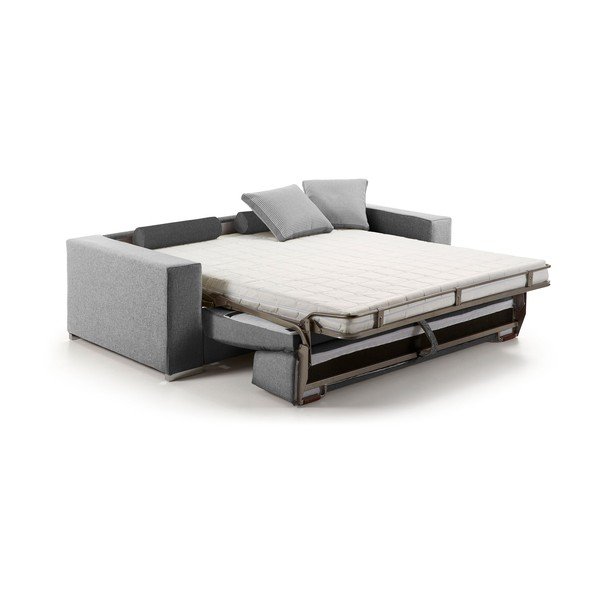 Šviesiai pilka sofa-lova "La Forma Big-image-3