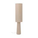 Pastatomas šviestuvas natūralios spalvos (aukštis 120 cm) su tekstiliniu gaubtu Emmie – Bloomingville