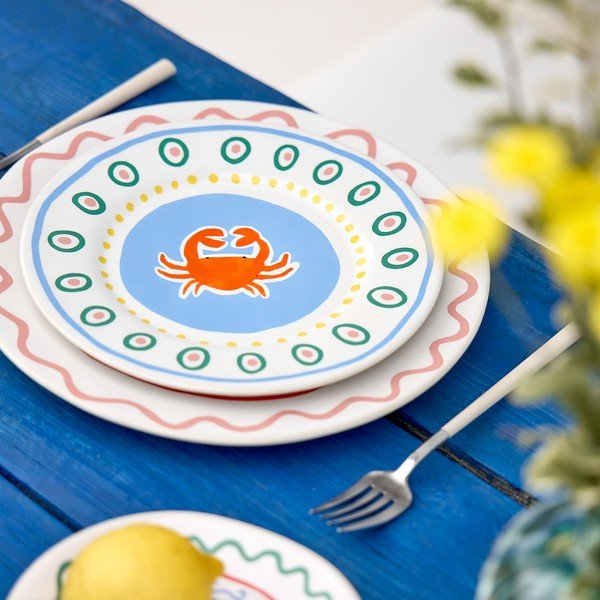 Desertinė iš akmens masės lėkštė ø 22 cm Summer Bliss – Costa Nova-image-1