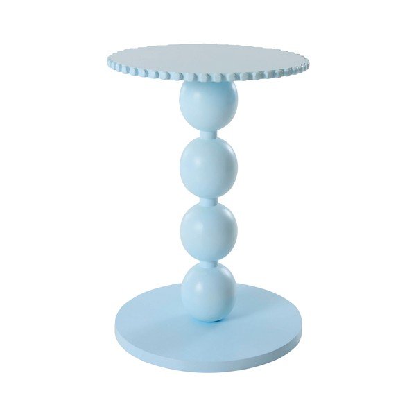 Iš mango masyvo apvalios formos šoninis stalas ø 44 cm Ives – Jotex