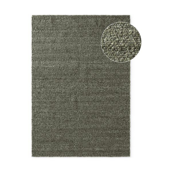 Rankų darbo žalios spalvos iš boucle kilimas 200x290 cm Notting Hill Portobello – Ted Baker