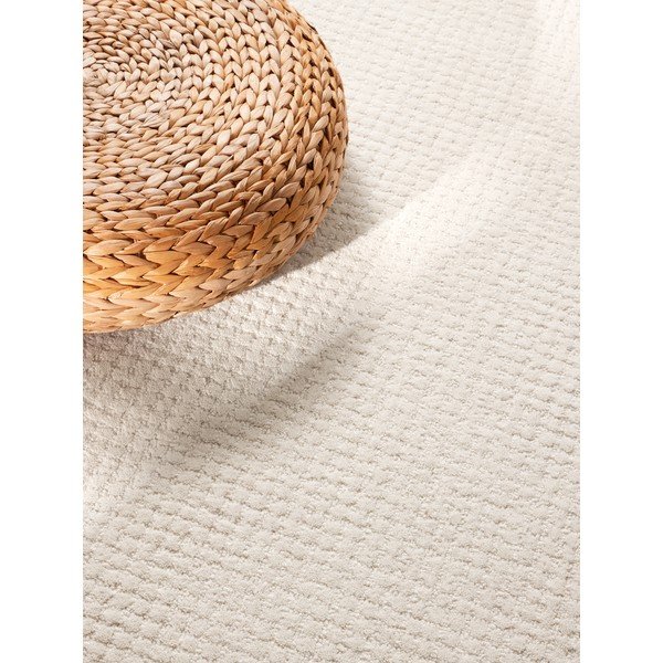 Kreminės spalvos iš vilnos apvalios formos kilimas ø 160 cm Eloise – Hanse Home-image-4