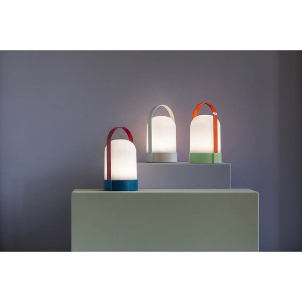 Baltas šviesos diodų stalinis šviestuvas (aukštis 25 cm) Uri - Remember-image-3