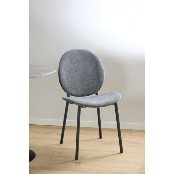 Antracito spalvos valgomojo kėdė Cliff – Actona-image-2