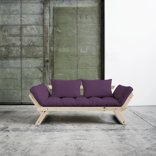 Kintama sofa "Karup Bebop Natural/Purple