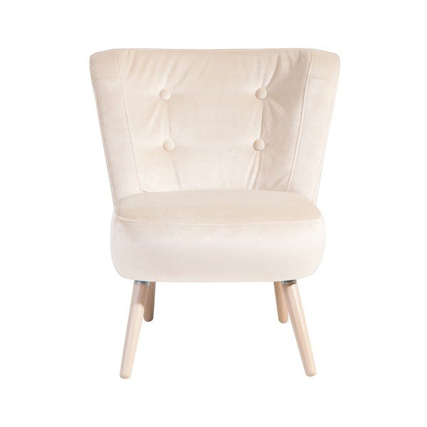 "Max Winzer Neele Velvet Cream" fotelis-image-2