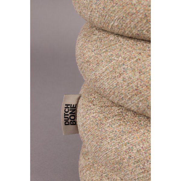 Smėlio spalvos iš boucle pufas Fern – Dutchbone-image-2